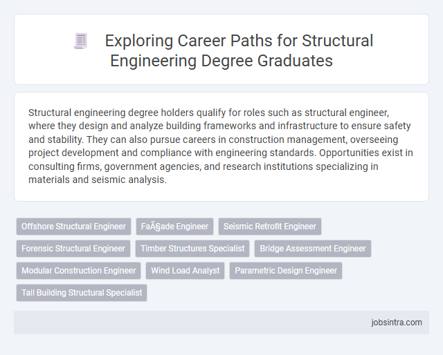 Exploring Career Paths for Structural Engineering Degree Graduates