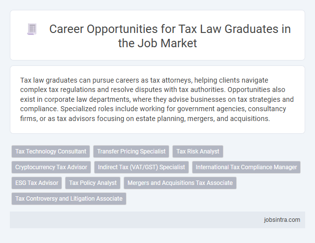 Career Opportunities for Tax Law Graduates in the Job Market