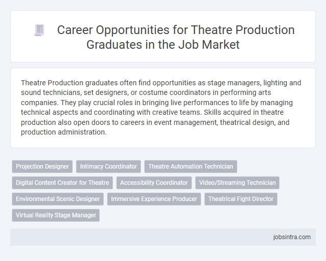 Career Opportunities for Theatre Production Graduates in the Job Market