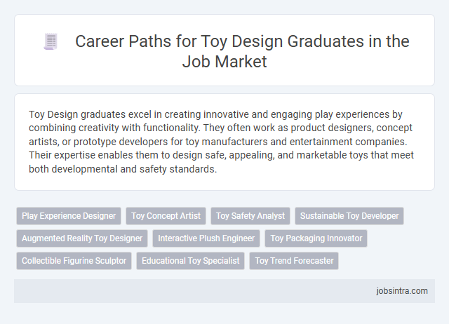 Career Paths for Toy Design Graduates in the Job Market