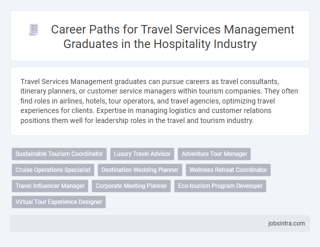 Career Paths for Travel Services Management Graduates in the Hospitality Industry