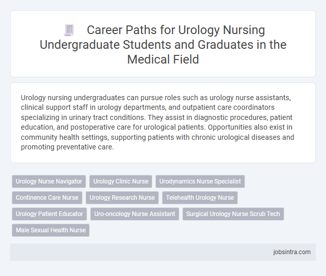 Career Paths for Urology Nursing Undergraduate Students and Graduates in the Medical Field