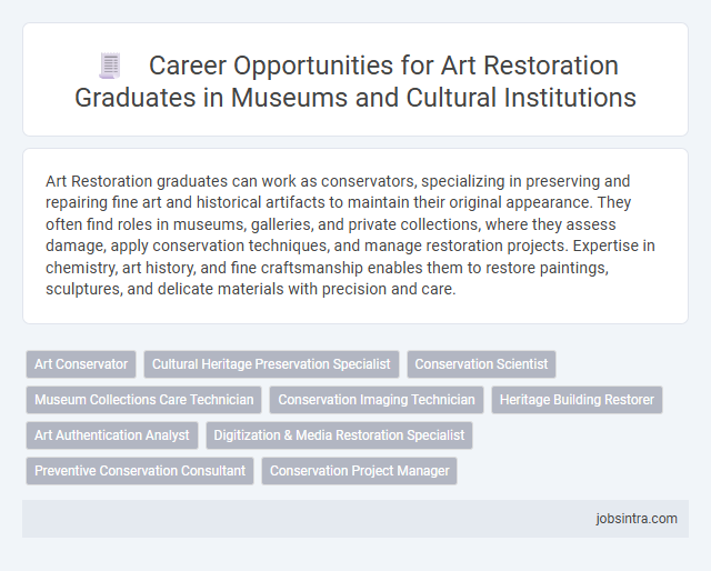 Career Opportunities for Art Restoration Graduates in Museums and Cultural Institutions