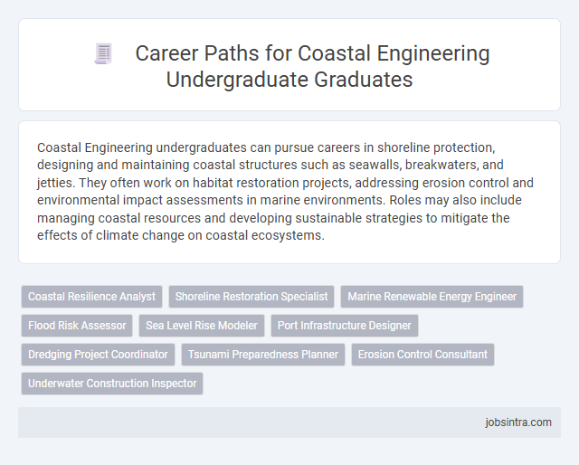 Career Paths for Coastal Engineering Undergraduate Graduates
