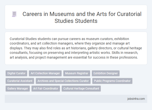 Careers in Museums and the Arts for Curatorial Studies Students