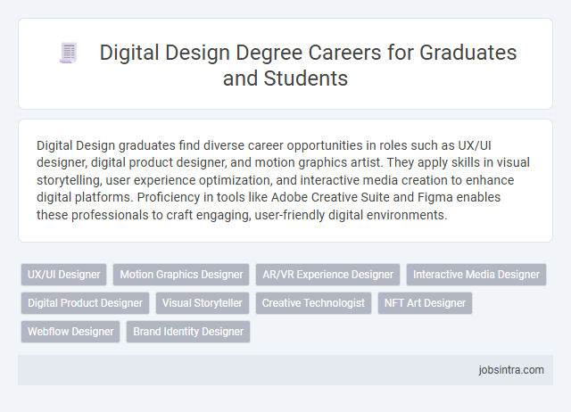 Digital Design Degree Careers for Graduates and Students