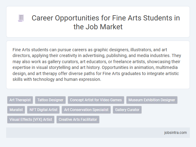 Career Opportunities for Fine Arts Students in the Job Market