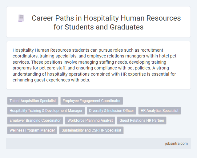 Career Paths in Hospitality Human Resources for Students and Graduates