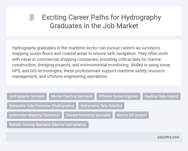 Exciting Career Paths for Hydrography Graduates in the Job Market