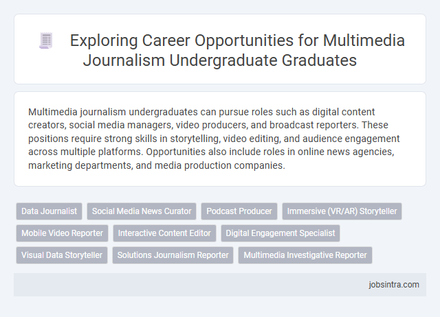 Exploring Career Opportunities for Multimedia Journalism Undergraduate Graduates