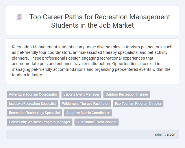 Top Career Paths for Recreation Management Students in the Job Market