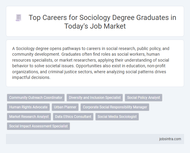 Top Careers for Sociology Degree Graduates in Today's Job Market