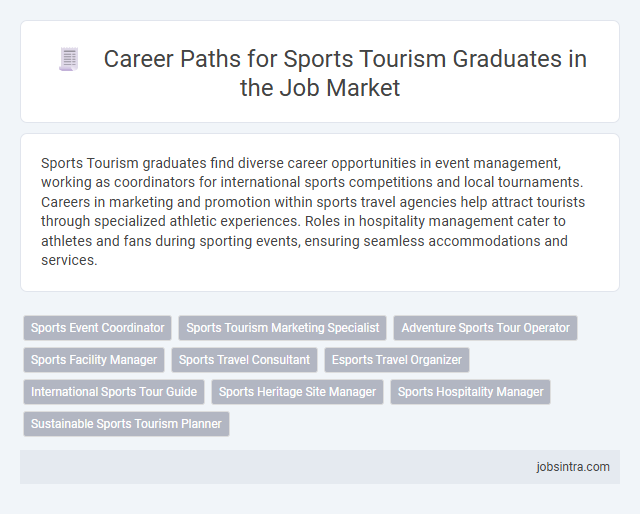Career Paths for Sports Tourism Graduates in the Job Market