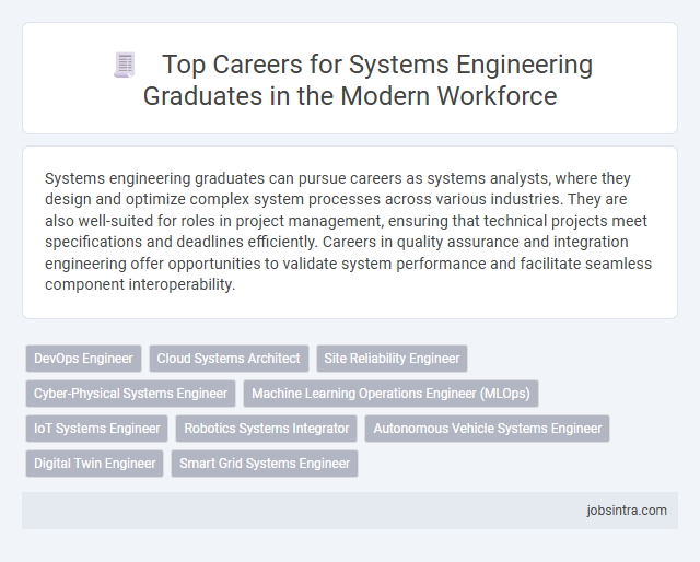 Top Careers for Systems Engineering Graduates in the Modern Workforce