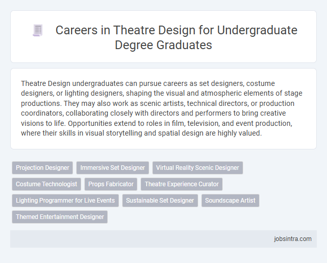 Careers in Theatre Design for Undergraduate Degree Graduates