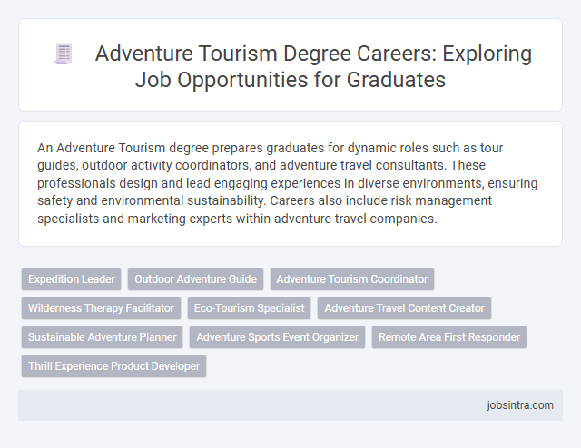 Adventure Tourism Degree Careers: Exploring Job Opportunities for Graduates