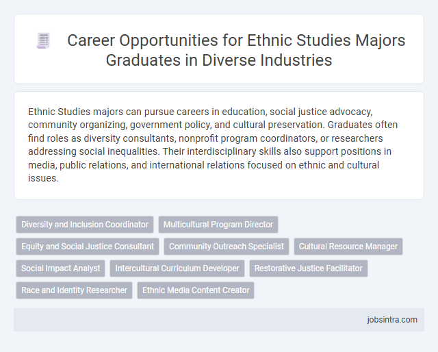 Career Opportunities for Ethnic Studies Majors Graduates in Diverse Industries