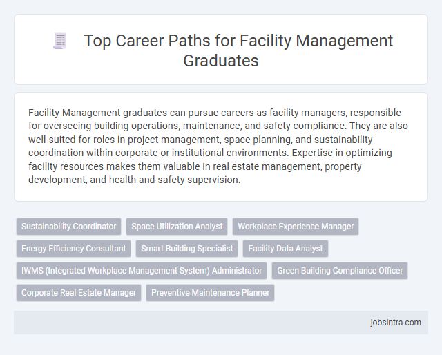 Top Career Paths for Facility Management Graduates