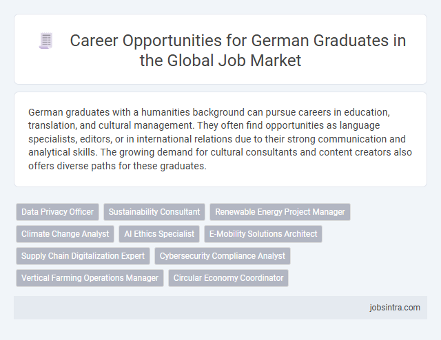 Career Opportunities for German Graduates in the Global Job Market