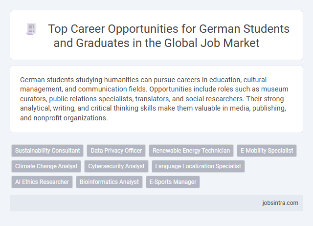 Top Career Opportunities for German Students and Graduates in the Global Job Market