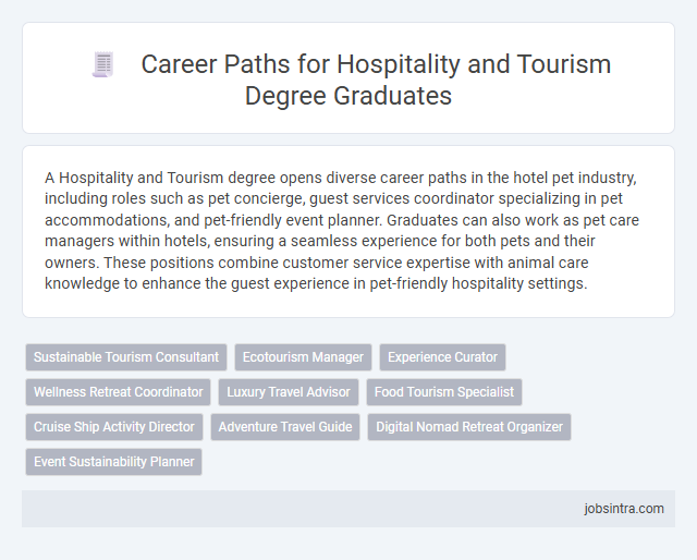 Career Paths for Hospitality and Tourism Degree Graduates