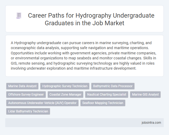 Career Paths for Hydrography Undergraduate Graduates in the Job Market