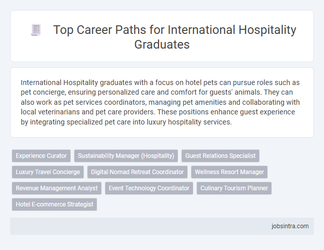 Top Career Paths for International Hospitality Graduates