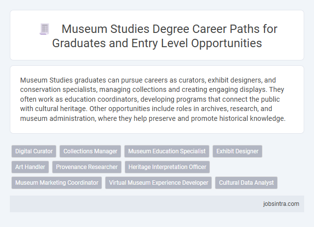 Museum Studies Degree Career Paths for Graduates and Entry Level Opportunities