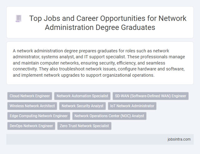 Top Jobs and Career Opportunities for Network Administration Degree Graduates