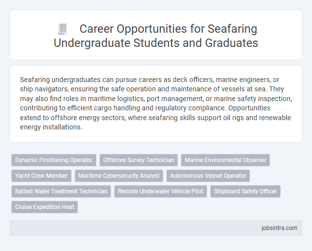 Career Opportunities for Seafaring Undergraduate Students and Graduates