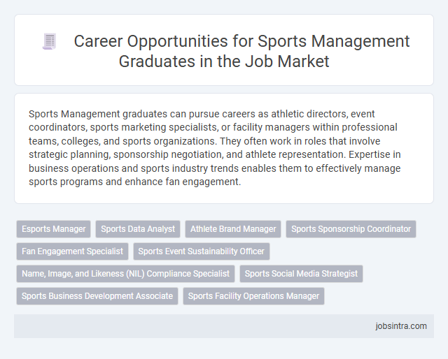Career Opportunities for Sports Management Graduates in the Job Market