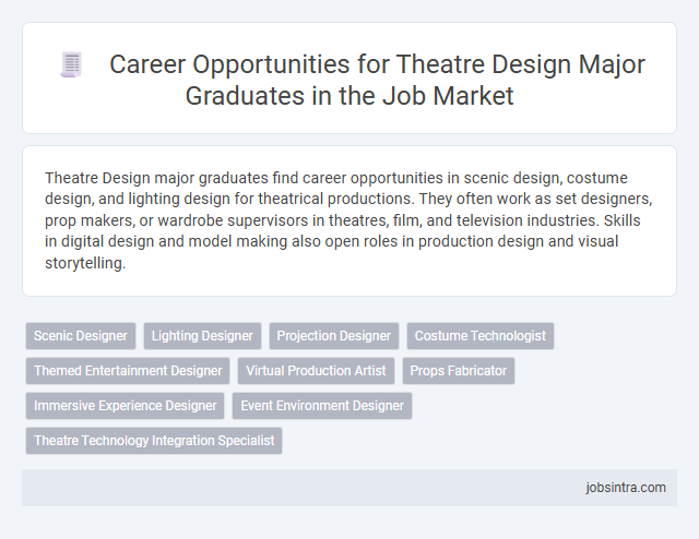 Career Opportunities for Theatre Design Major Graduates in the Job Market
