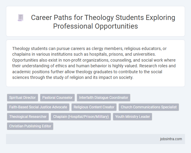 Career Paths for Theology Students Exploring Professional Opportunities